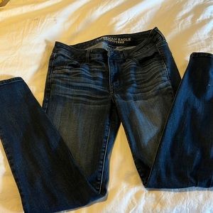 American Eagle super stretch jean, size 8